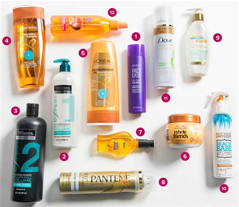 best drugstore hair products